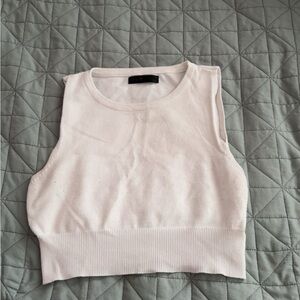 White Sleeveless Women's Top